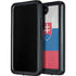 Slovakia Flag Distressed Galaxy S23 Plus Waterproof Case